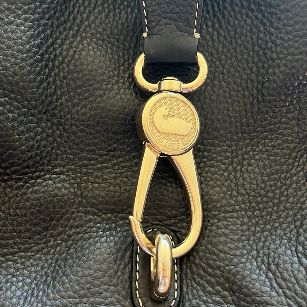 Dooney & Bourke Black Leather Bag - Picture 3 of 6